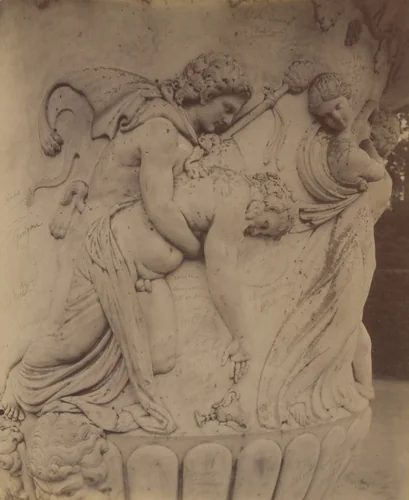 Versailles, vase by Eugène Atget, photograph, 1906