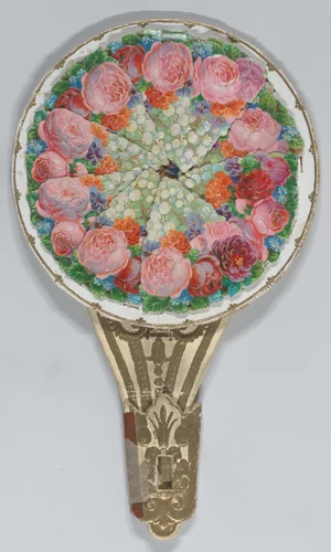 Valentine - Mechanical nosegay (tussy mussy) by anonymous, other, 1875