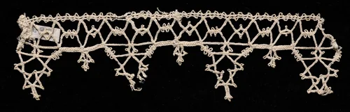 Bobbin Lace Edging of Points by Unknown, textile, 1540-1560
