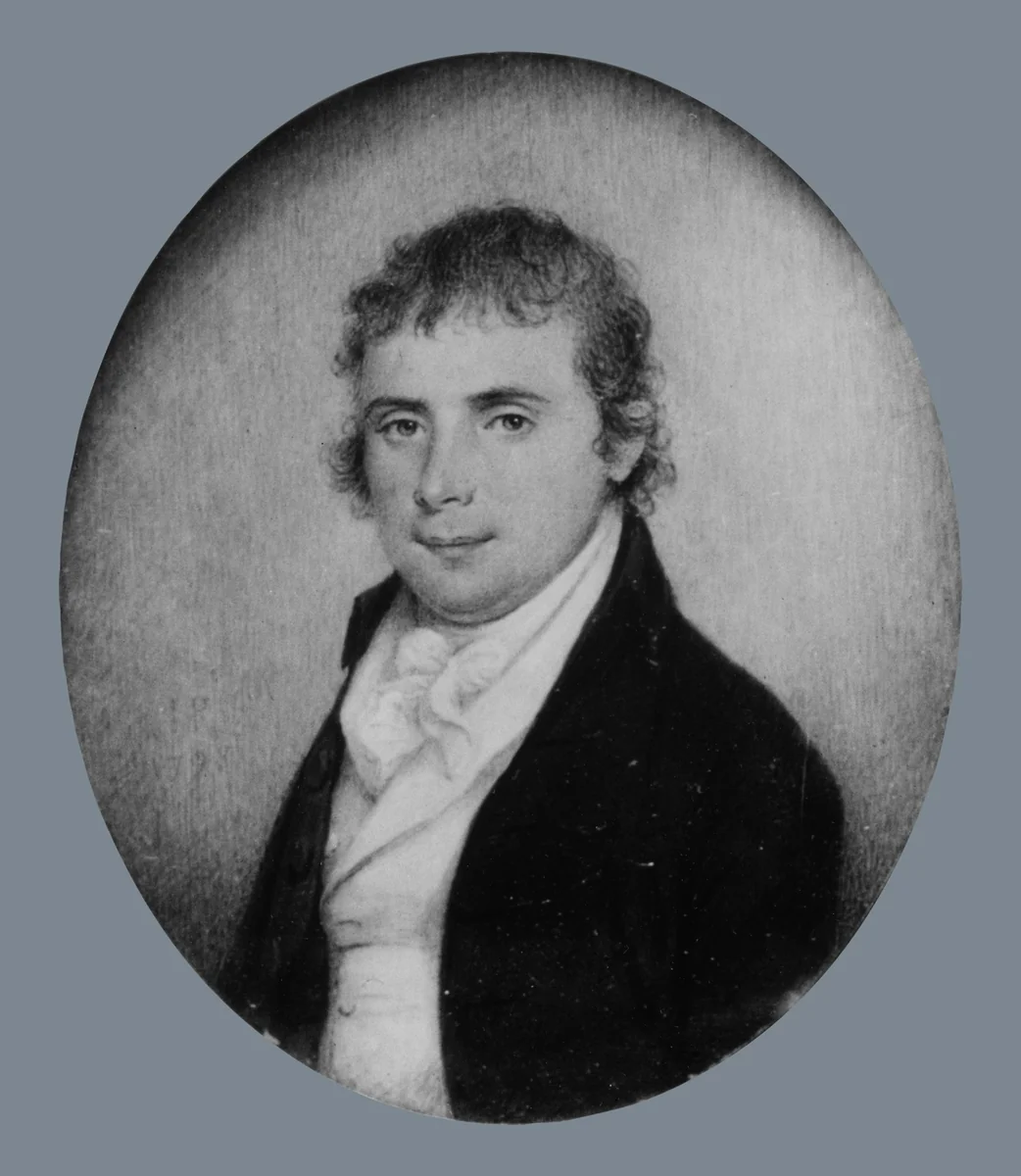 Jonathan Pinkney, Jr. by James Peale, artwork, 1798