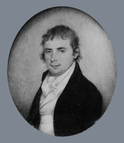Jonathan Pinkney, Jr. by James Peale, artwork, 1798