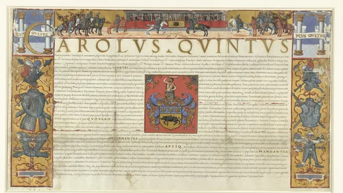 Carolvs Qvuintvs by anonymous, drawing, 1573