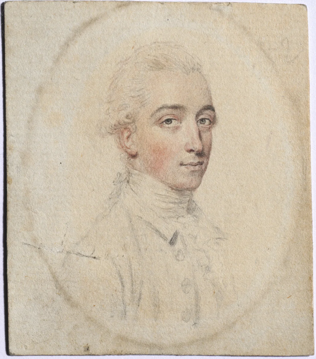 Portrait of Mr. Gambier by John I Smart, painting, 1770-1779