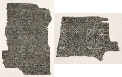 Fragments by Unknown, textile, 1000-1968