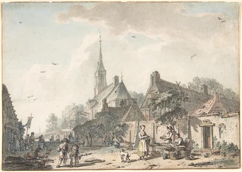 May by Hendrik Meijer, drawing, 1772