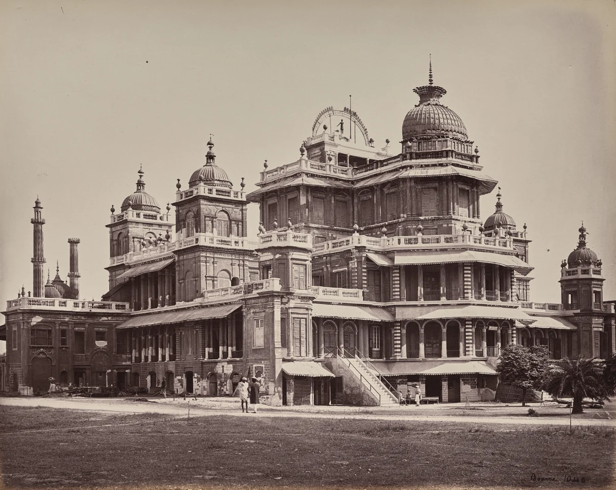 Lucknow. The Kaiser Pass and Southeast View by Samuel Bourne, photograph, 1863-1870