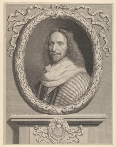 Nicolas Potier de Novion by Robert Nanteuil, print, 1664