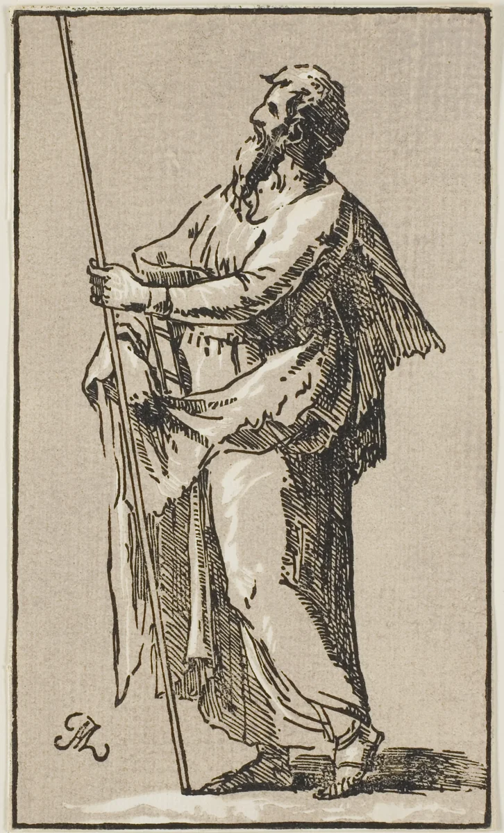 St. Thomas by Anton Maria Zanetti, print, 1700-1767