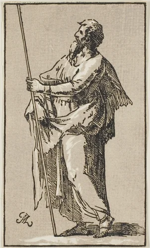 St. Thomas by Anton Maria Zanetti, print, 1700-1767