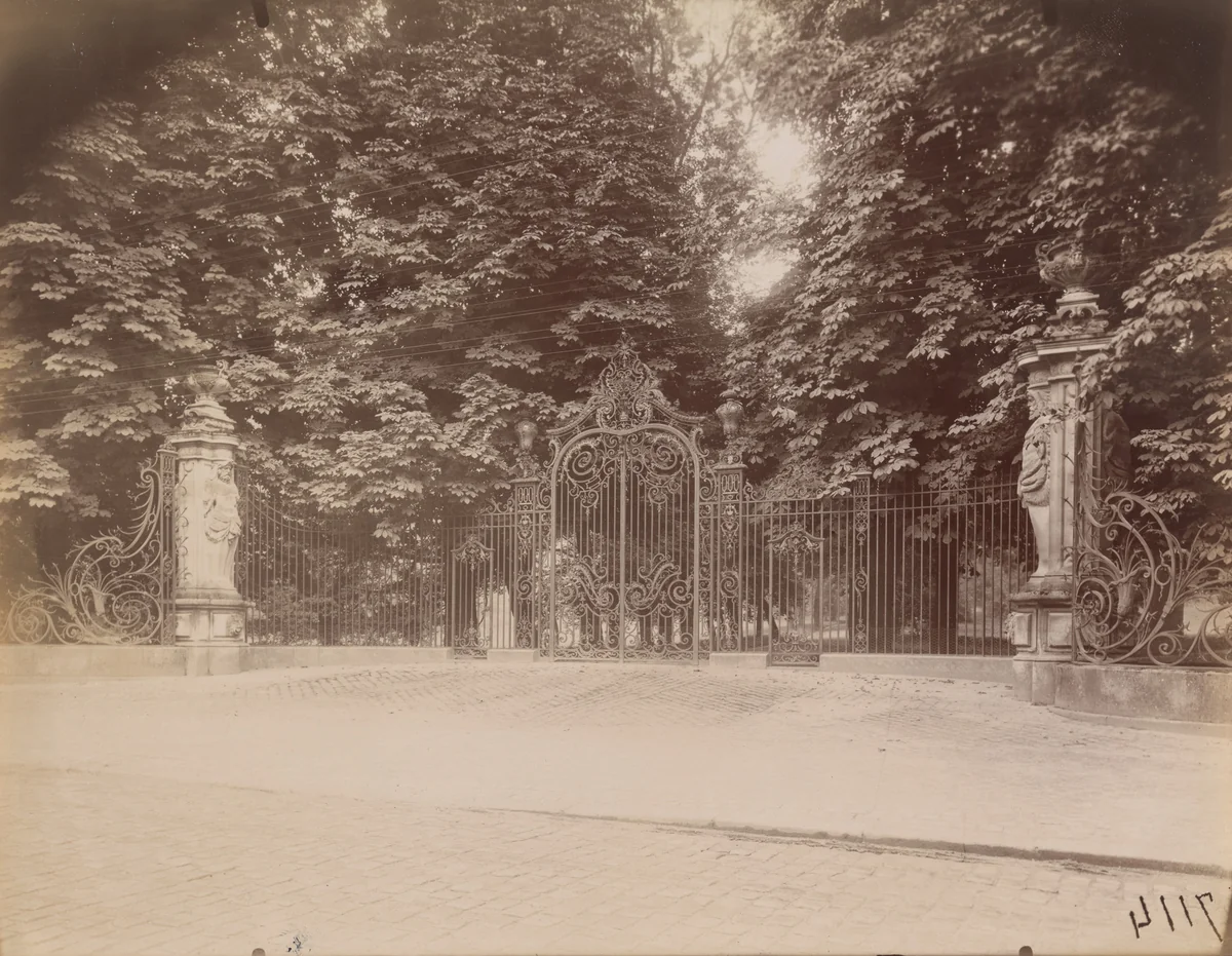 Marly-la-Machine by Eugène Atget, photograph, 1925