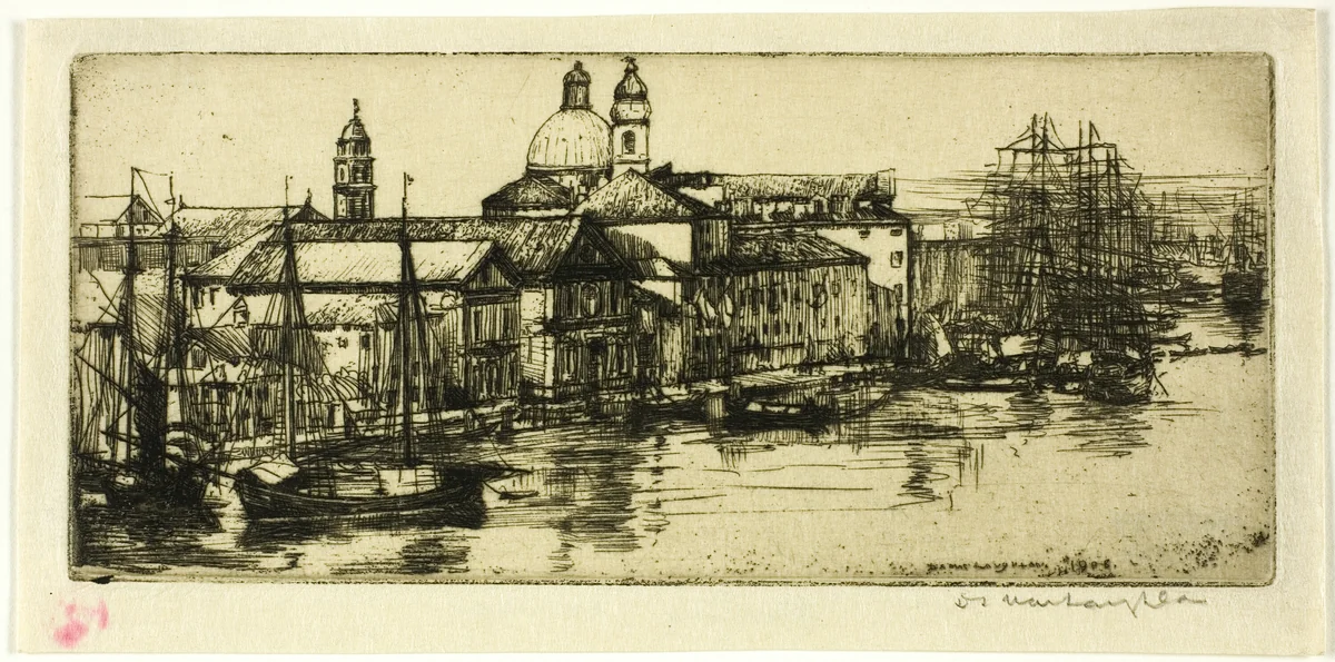 Morning, Venice by Donald Shaw MacLaughlan, print, 1908