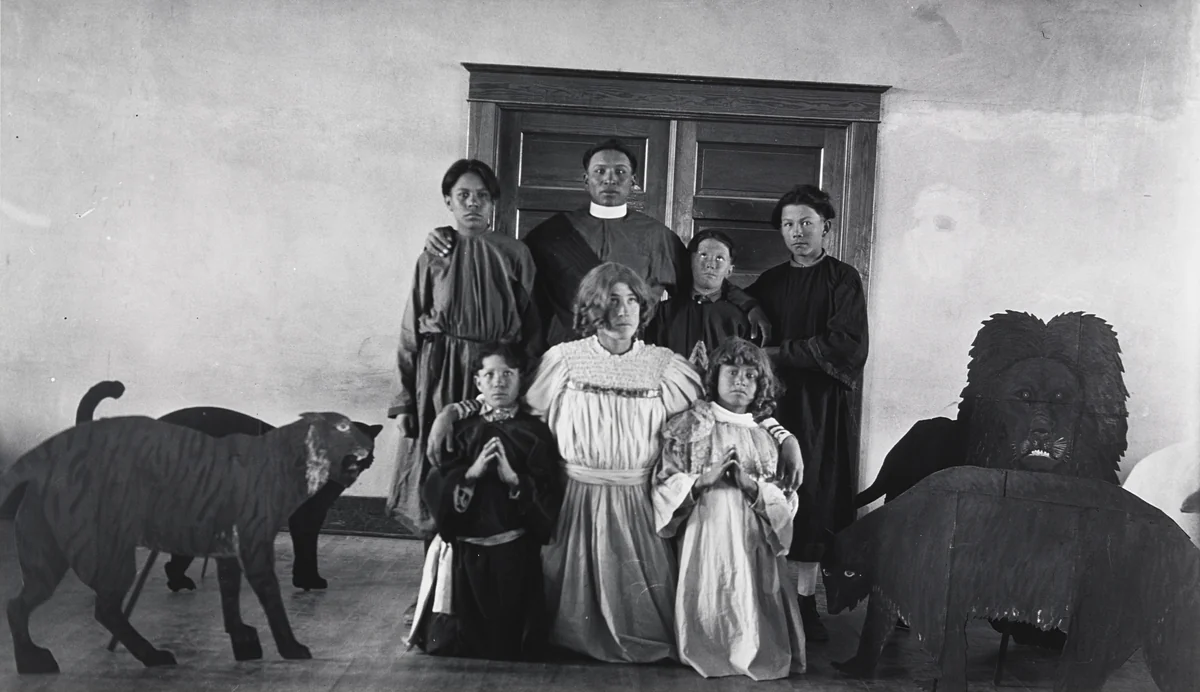 The Boy's Play by Eugene Buechel, photograph, 1927