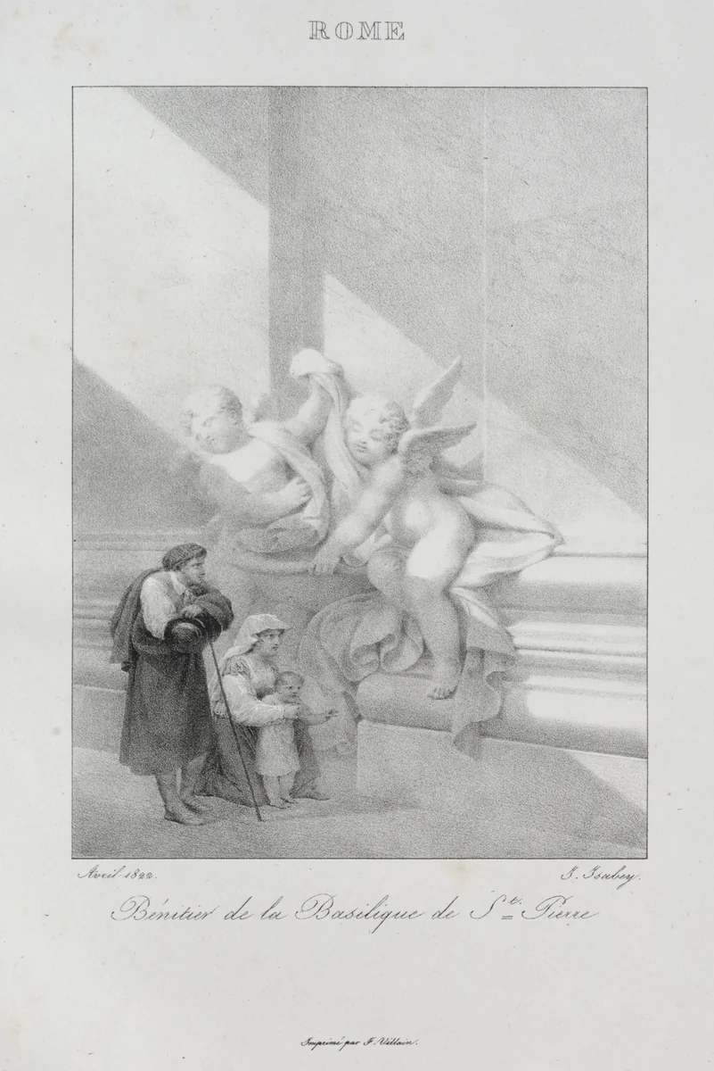 Voyage en Italie en 1822 by Jean Baptiste Isabey, book, 1833