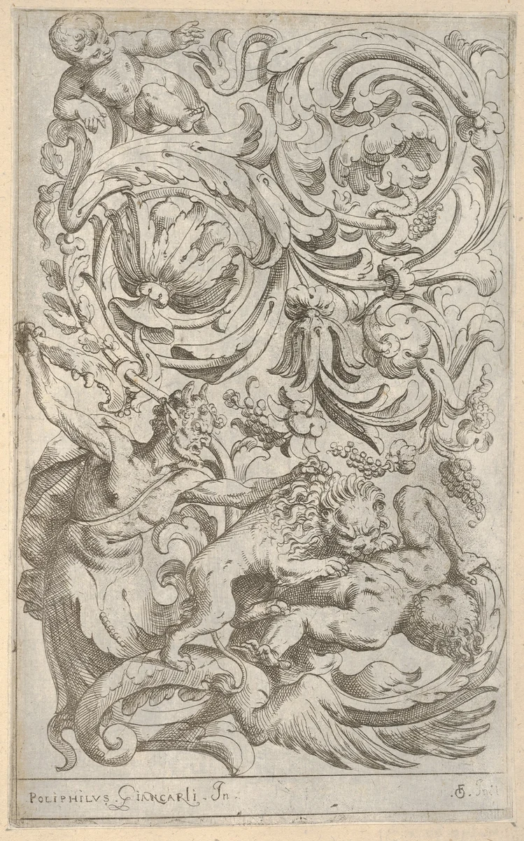 Disegni Varii di Polifilo Zancarli by Polifilo Giancarli, print, 1628