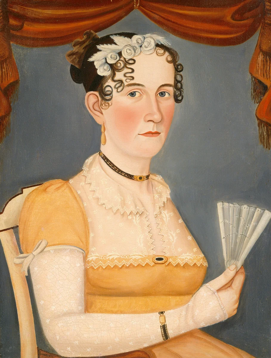 Sophia Burpee Conant by The Conant Limner, painting, 1813