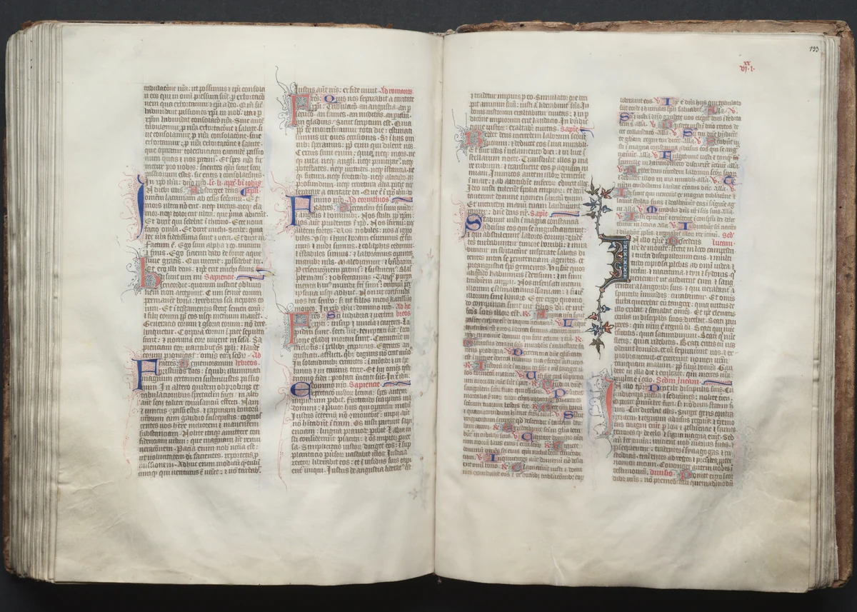 The Gotha Missal: Fol. 132v, Text by Master of the Boqueteaux, book, 1370-1380
