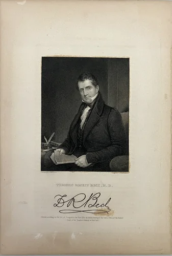 Theodric Romeyn Beck, M.D. by Robert Walter Weir, other, 1800-1899