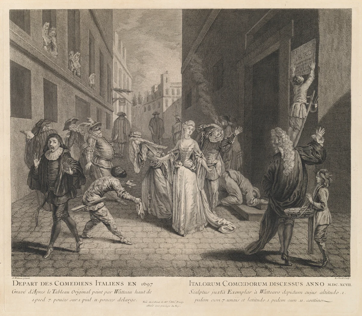 L'oeuvre d'Antoine Watteau (volume II) by Various artists, volume, 1740