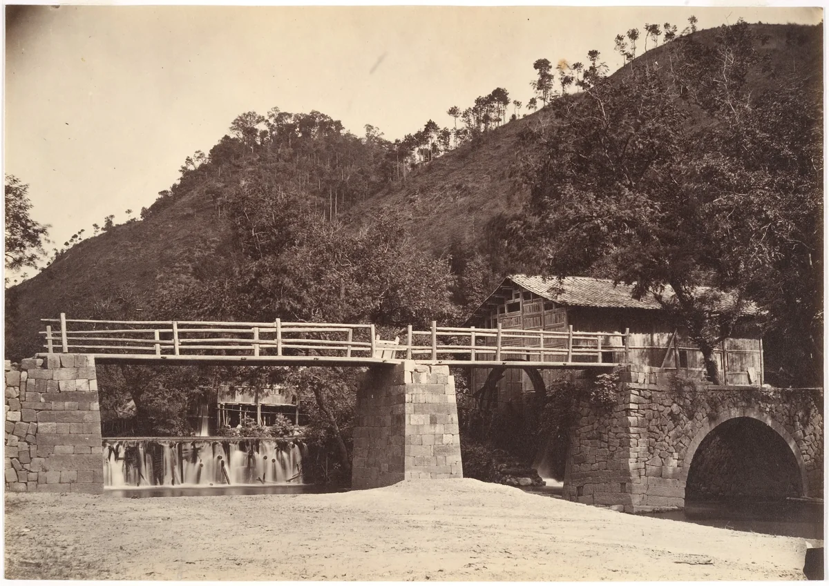 Chui Nang opposite Kien-yang city by Lai Afong, photograph, 1869