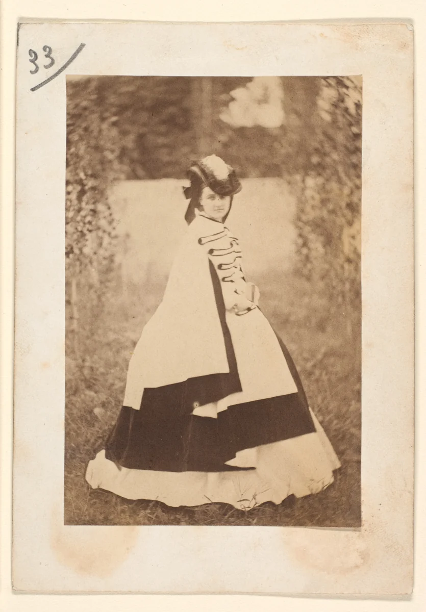 La robe d'été by Pierre-Louis Pierson, photograph, 1860-1869