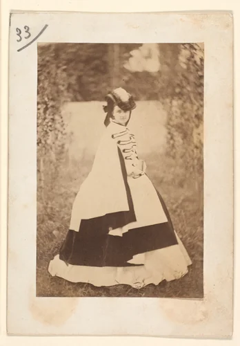 La robe d'été by Pierre-Louis Pierson, photograph, 1860-1869