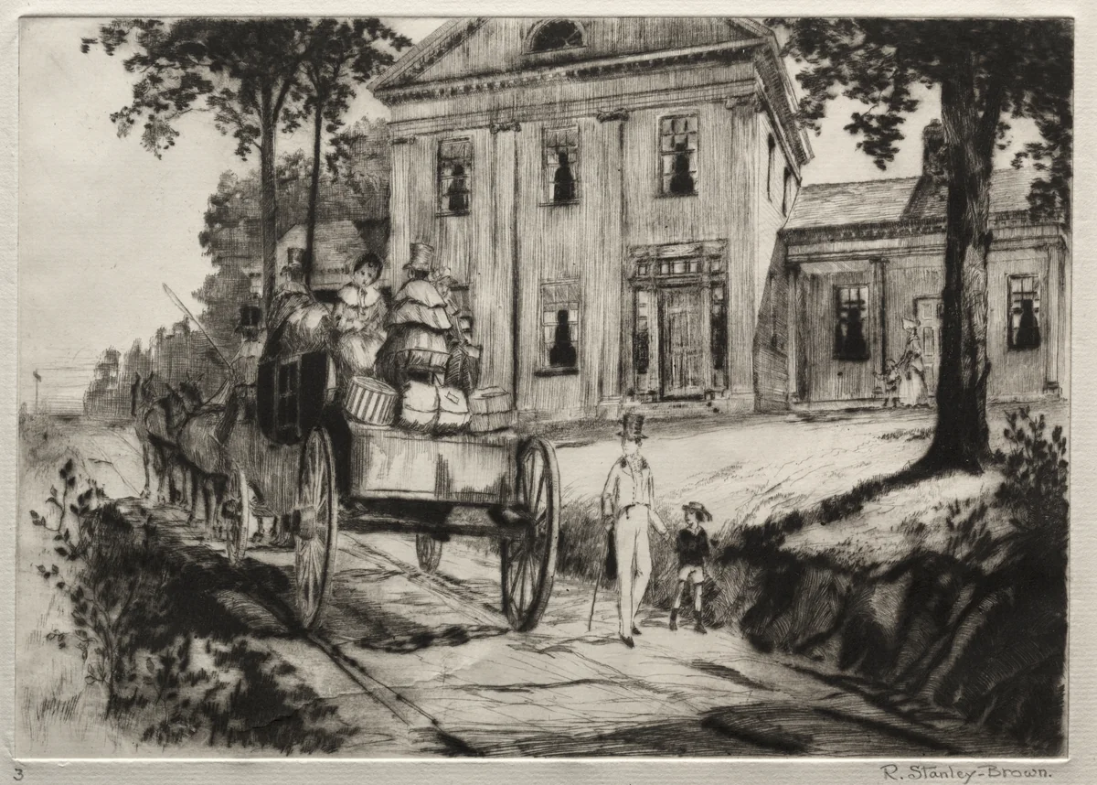 The Thirties by Rudolph Stanley-Brown, print, 1904-1925