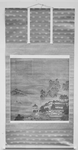 A Tang Palace by Qiu Ying (仇英), painting, 1495-1552