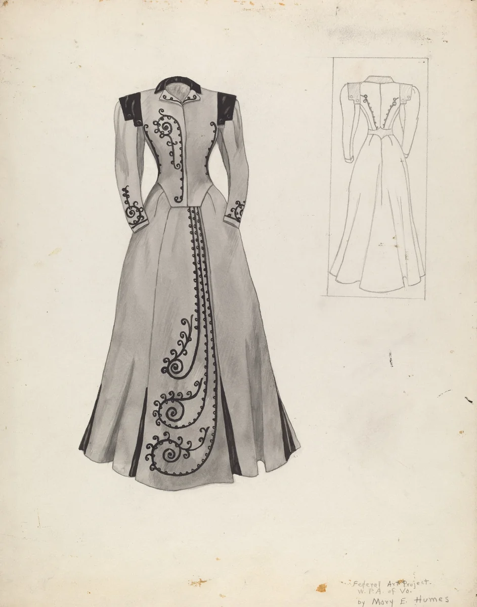 Suit (Costume) by Mary E. Humes, index of american design, 1937