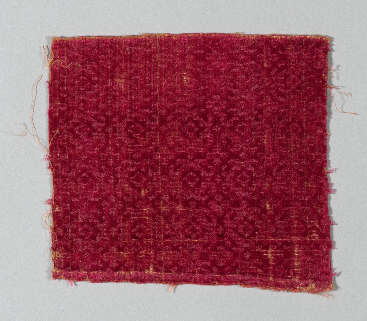 Fragment by Italy, textile, 1775-1800