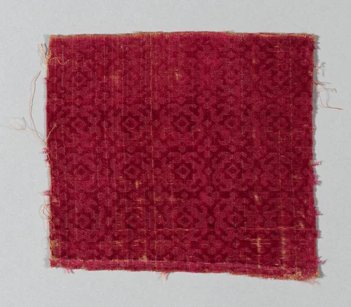 Fragment by Italy, textile, 1775-1800