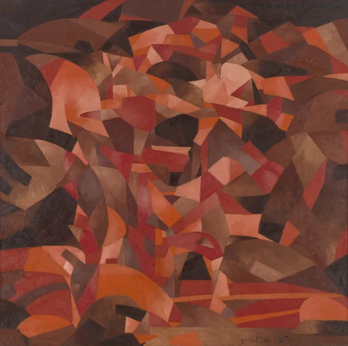Dances at the Spring [II] by Francis Picabia, painting, 1912