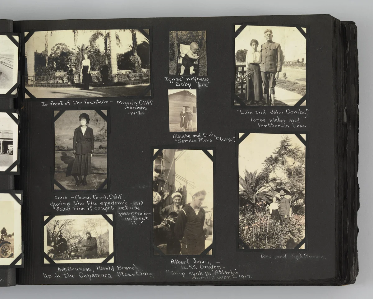 The Story of my Life and Friends as Told by Snapshots from Fourteen On by Blanche Parker, photograph, 1916