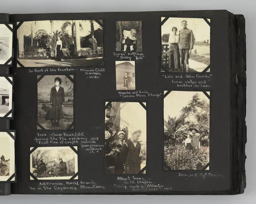 The Story of my Life and Friends as Told by Snapshots from Fourteen On by Blanche Parker, photograph, 1916
