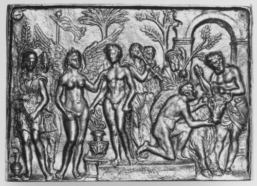 The Triumph of a Hero by Andrea Briosco, metalwork, 1500-1515