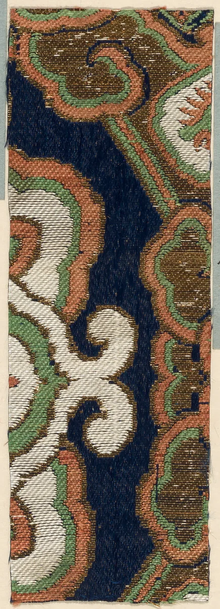 Fragment by Japan, textile, 1701-1900