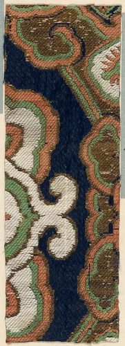 Fragment by Japan, textile, 1701-1900