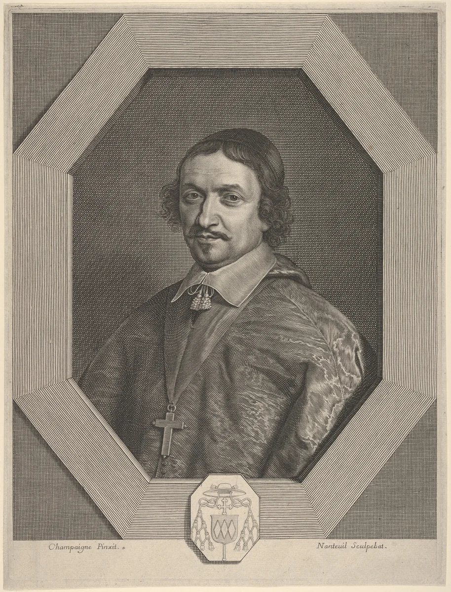 Victor Bouthillier by Robert Nanteuil, print, 1651