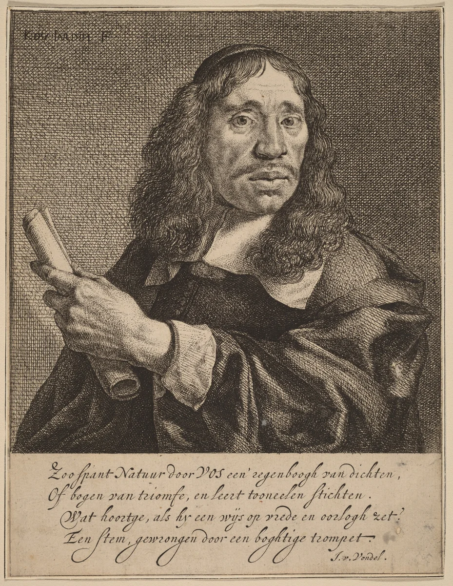 Jan de Vos by Karel Dujardin, print, 1652-1662