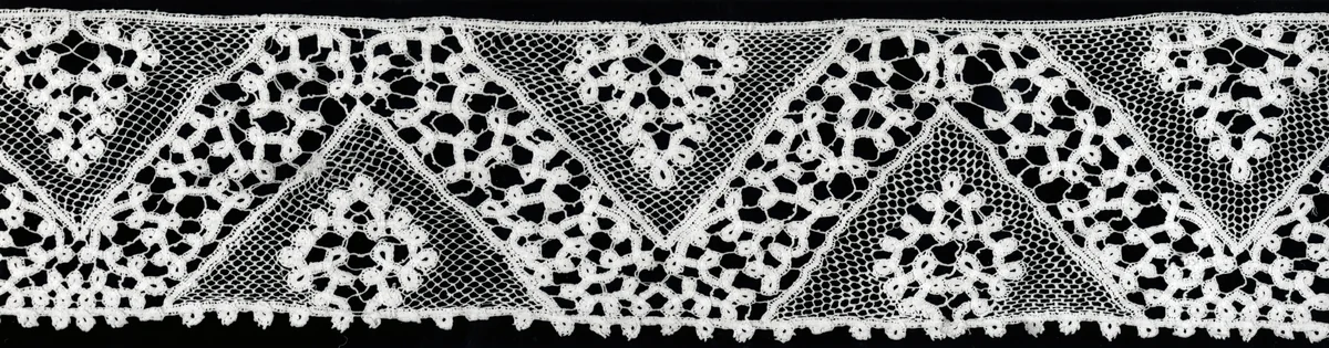 Border by Probably Italy, textile, 1750-1775