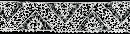 Border by Probably Italy, textile, 1750-1775