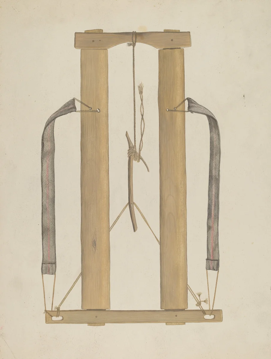 Carrier by Wilbur M Rice, index of american design, 1938