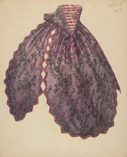 Tea Apron by Francis Law Durand, index of american design, 1938