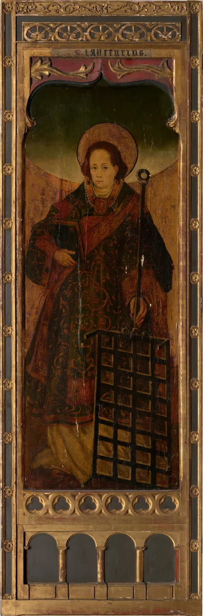 St. Lawrence by Portuguese 15th Century, painting, 1475-1500
