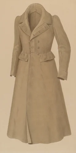 Man's Topcoat by Alvin Shiren, index of american design, 1935-1942