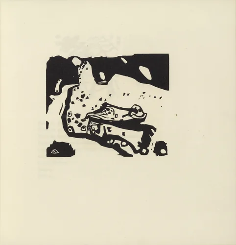 Variation after Improvisation 21 (Variation nach Improvisation 21) (plate, folio 13) from Klänge (Sounds) by Wassily Kandinsky, illustrated book, 1913