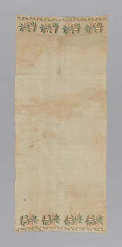 Towel or Napkin by Turkey, textile, 1801-1900