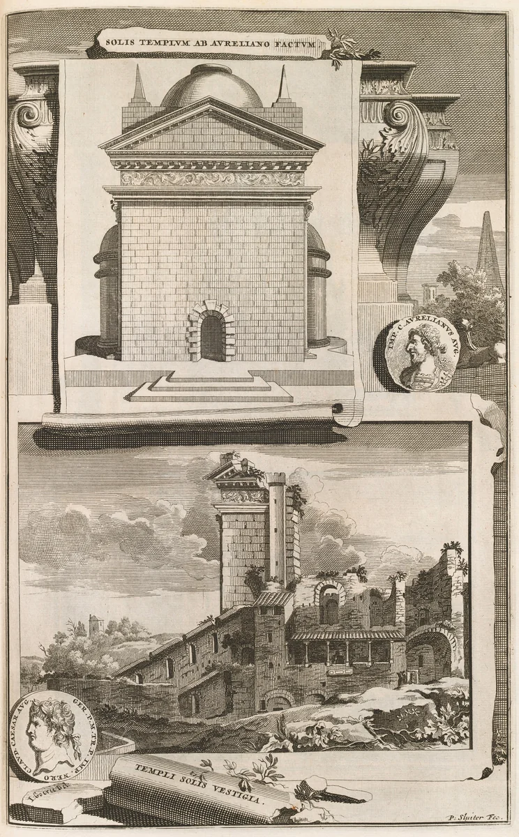 Beschryuing van Oud en Niew Rome Verdeelt in Drie Deelen: In't Fransch beschreven door den heere Francois Desseine by François Deseine, volume, 1704
