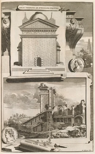 Beschryuing van Oud en Niew Rome Verdeelt in Drie Deelen: In't Fransch beschreven door den heere Francois Desseine by François Deseine, volume, 1704