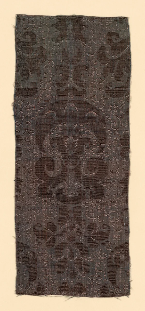 Fragment by Italy, textile, 1701-1800