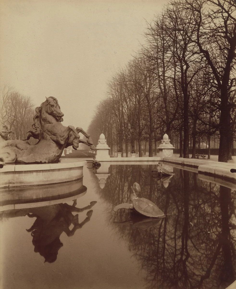 Luxembourg, fontaine Carpeaux by Eugène Atget, photograph, 1901